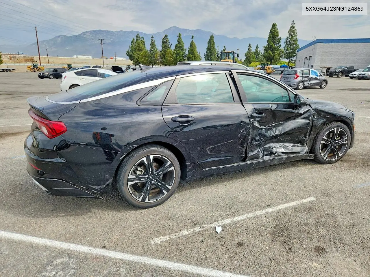 2022 Kia K5 Gt Line VIN: 5XXG64J23NG124869 Lot: 61628316