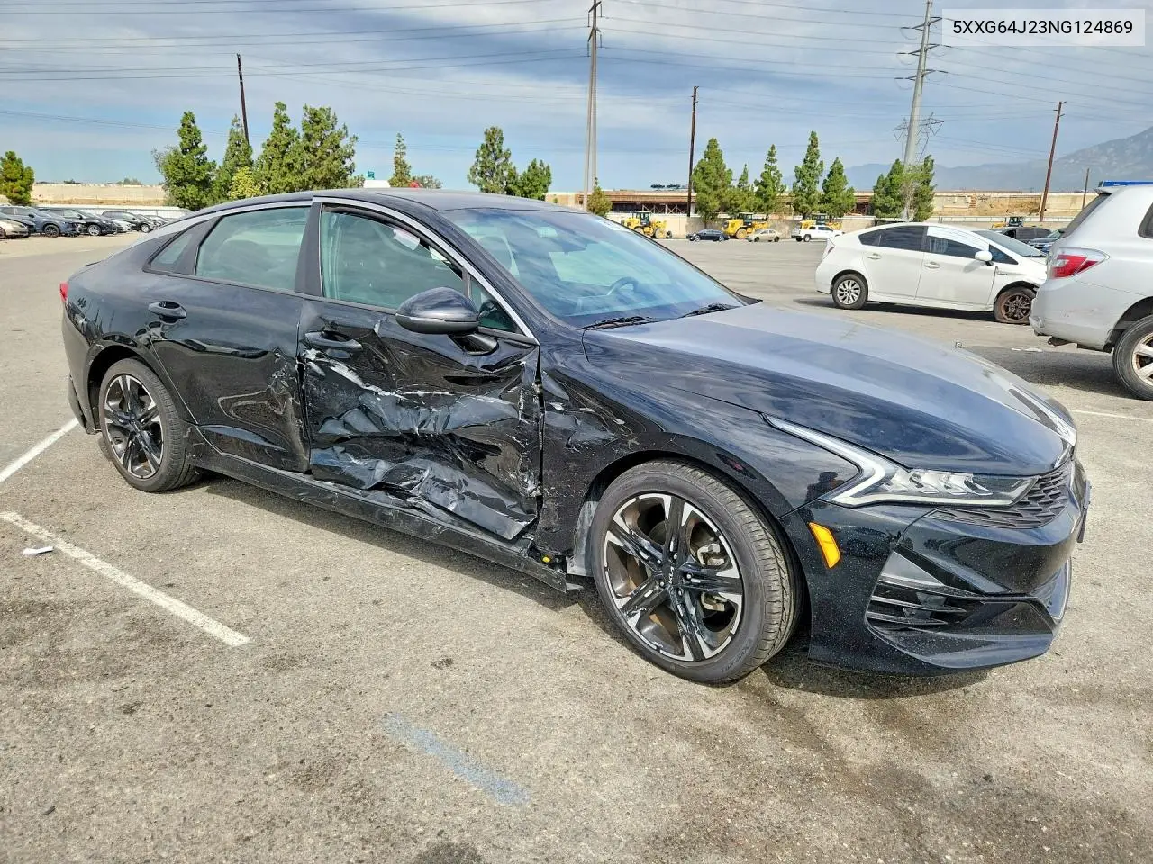 2022 Kia K5 Gt Line VIN: 5XXG64J23NG124869 Lot: 61628316
