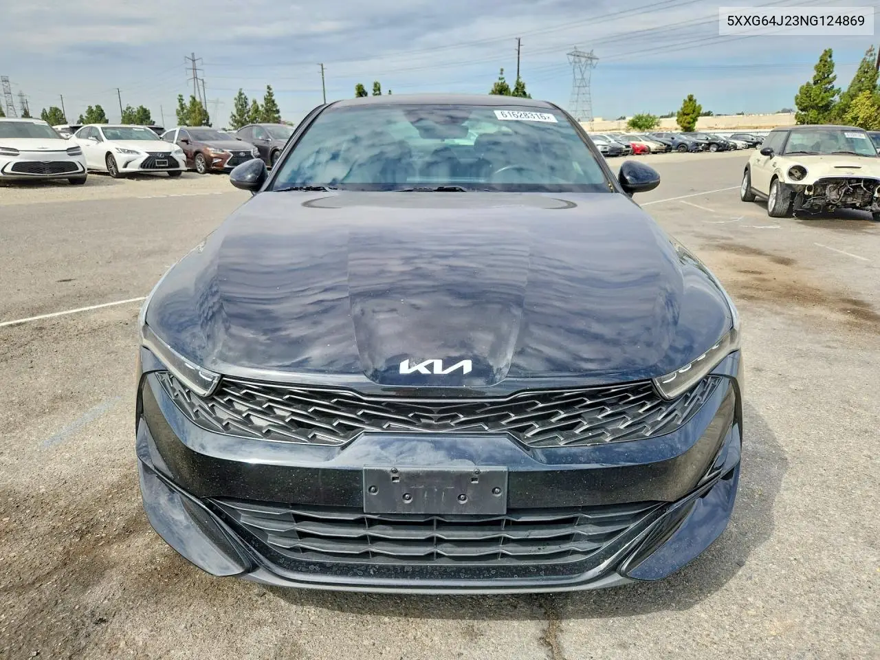 2022 Kia K5 Gt Line VIN: 5XXG64J23NG124869 Lot: 61628316