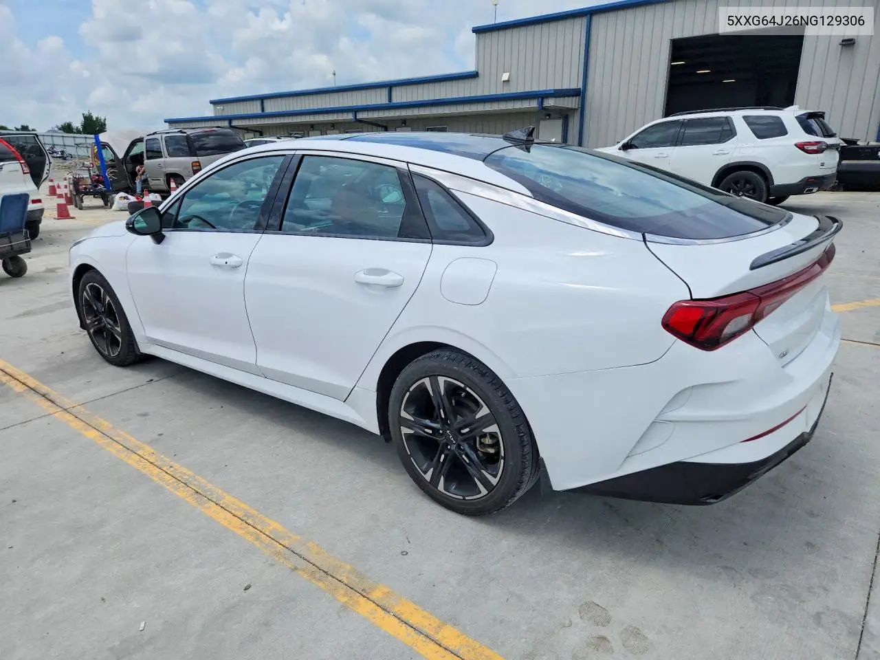 2022 Kia K5 VIN: 5XXG64J26NG129306 Lot: 61712296