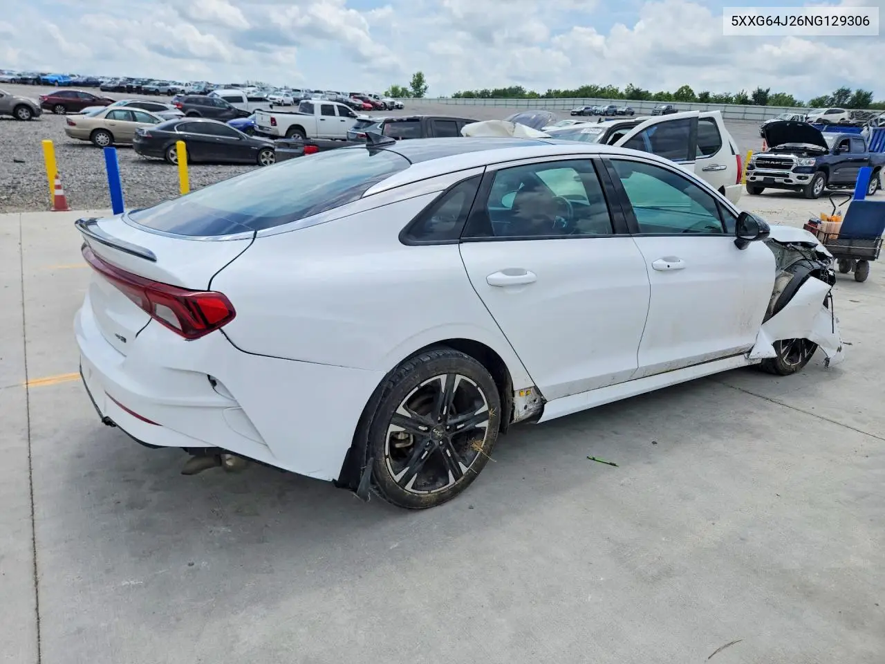 2022 Kia K5 VIN: 5XXG64J26NG129306 Lot: 61712296