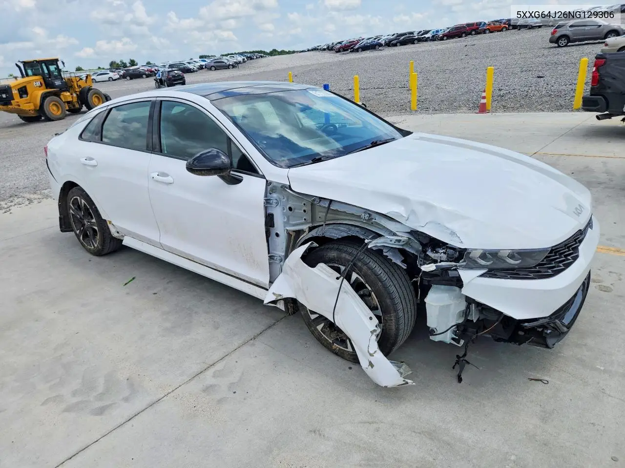 2022 Kia K5 VIN: 5XXG64J26NG129306 Lot: 61712296