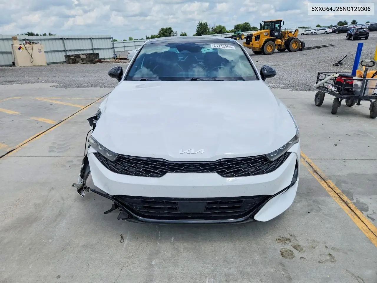 2022 Kia K5 VIN: 5XXG64J26NG129306 Lot: 61712296