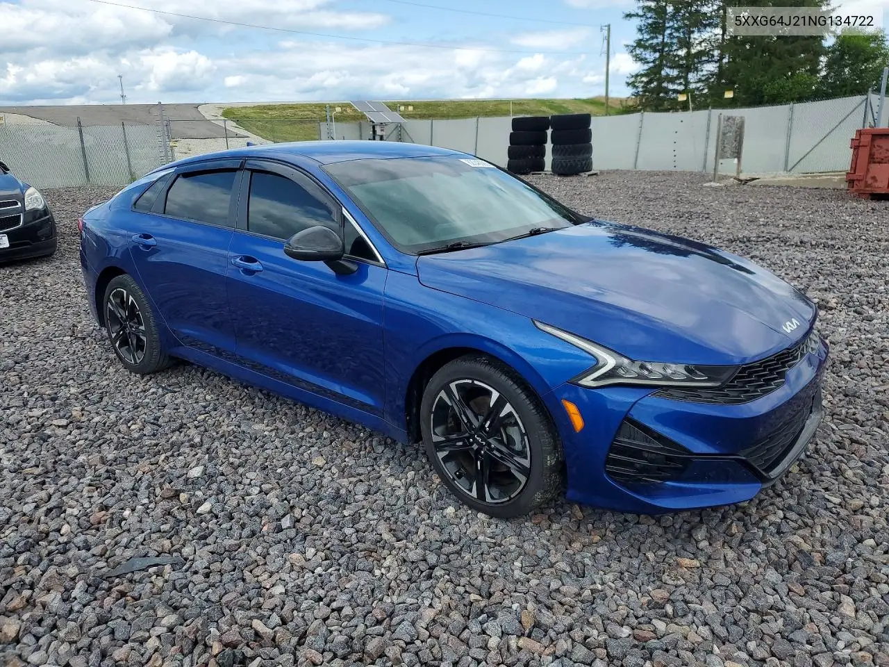 2022 Kia K5 Gt Line VIN: 5XXG64J21NG134722 Lot: 62048686