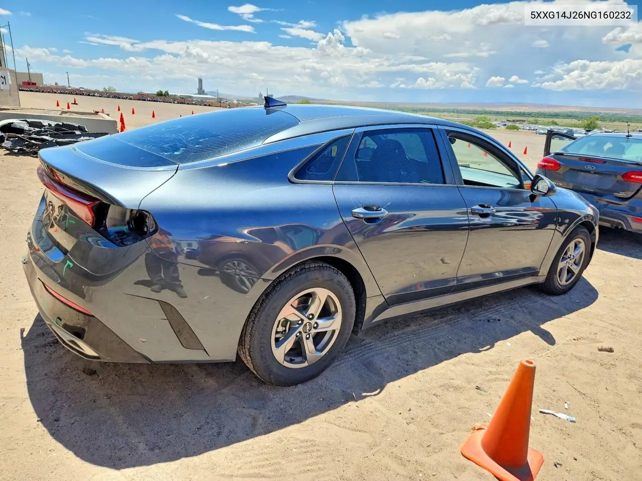 2022 Kia K5 Lxs VIN: 5XXG14J26NG160232 Lot: 62272186