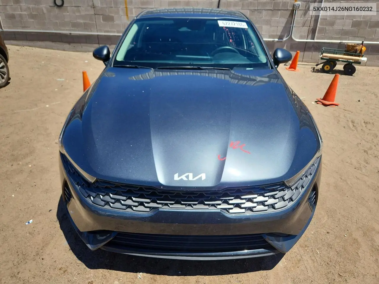 2022 Kia K5 Lxs VIN: 5XXG14J26NG160232 Lot: 62272186