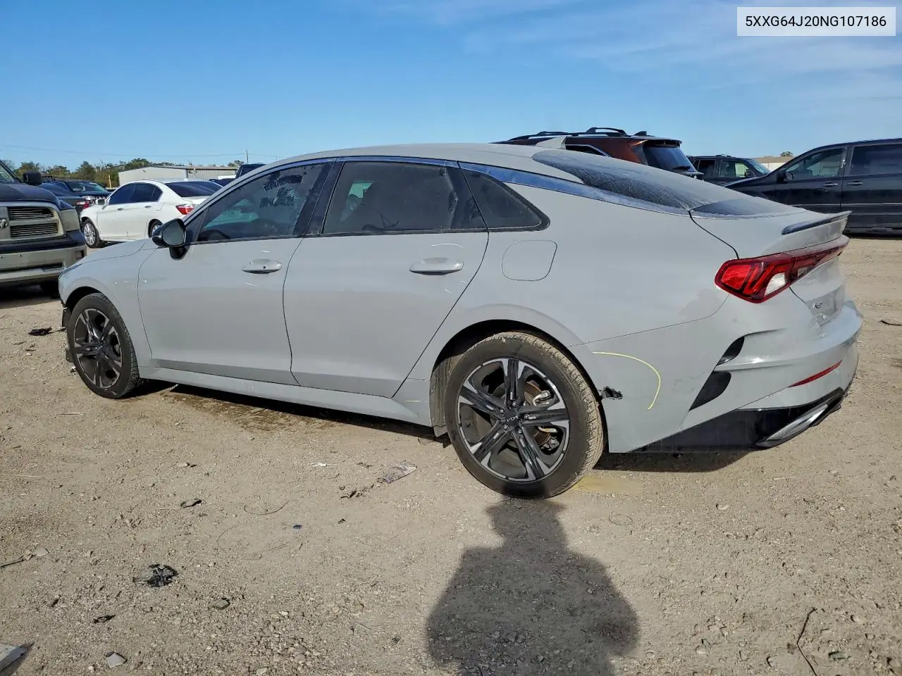 5XXG64J20NG107186 2022 Kia K5 Gt Line