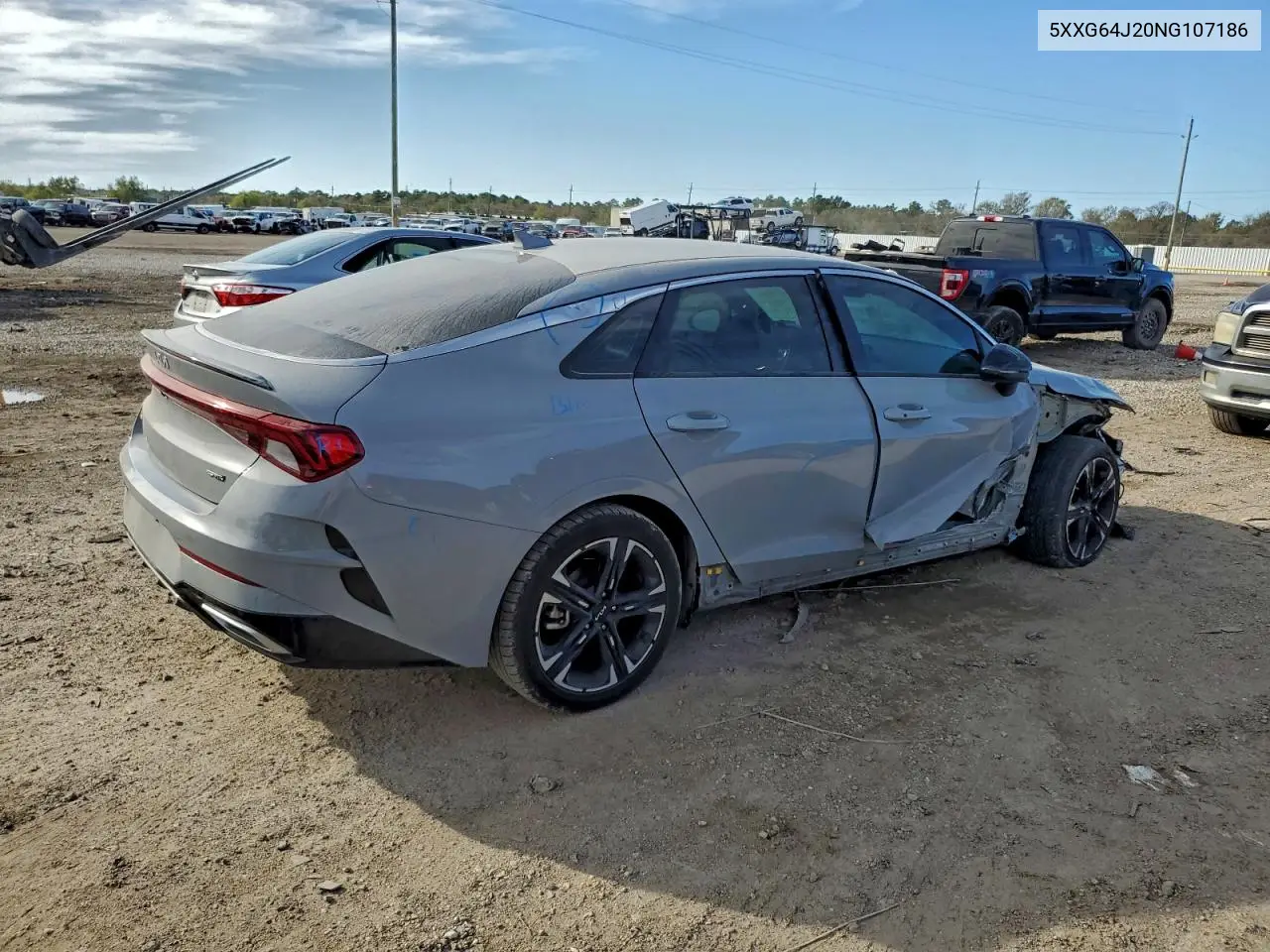 5XXG64J20NG107186 2022 Kia K5 Gt Line