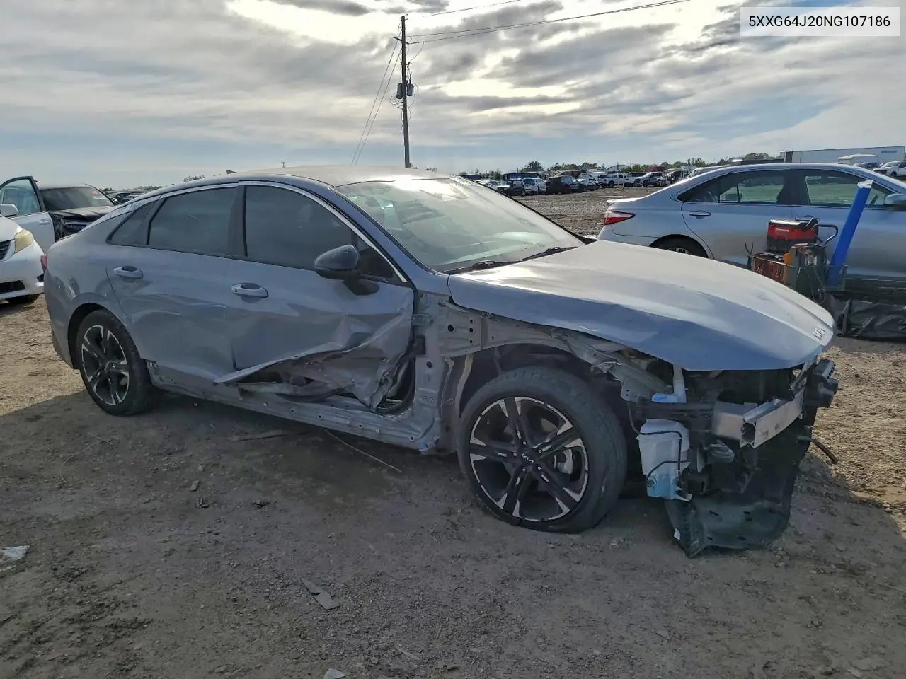 5XXG64J20NG107186 2022 Kia K5 Gt Line