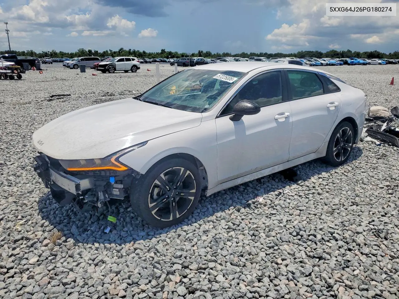 2023 Kia K5 Gt Line VIN: 5XXG64J26PG180274 Lot: 57225006