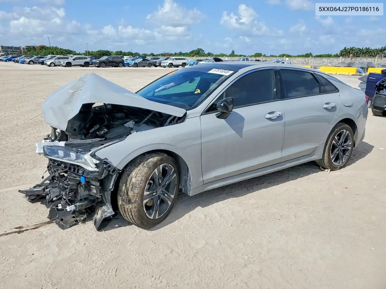 2023 Kia K5 Gt Line VIN: 5XXG64J27PG186116 Lot: 57816846