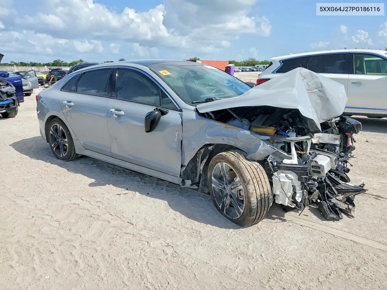 2023 Kia K5 Gt Line VIN: 5XXG64J27PG186116 Lot: 57816846