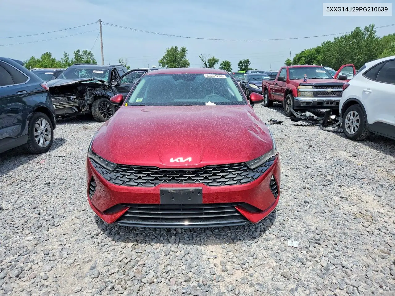 2023 Kia K5 Lxs VIN: 5XXG14J29PG210639 Lot: 59201266