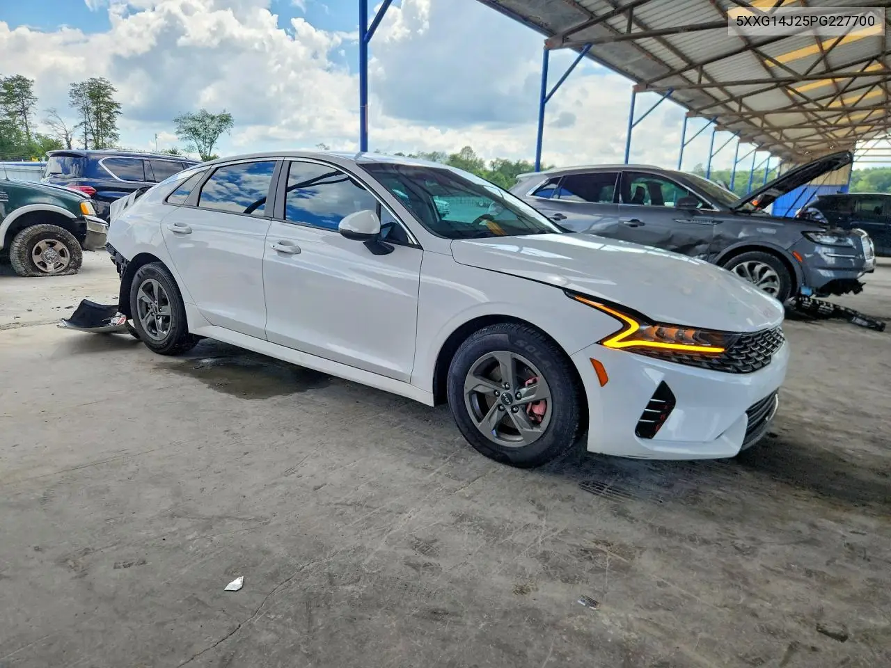 2023 Kia K5 Lxs VIN: 5XXG14J25PG227700 Lot: 60883016