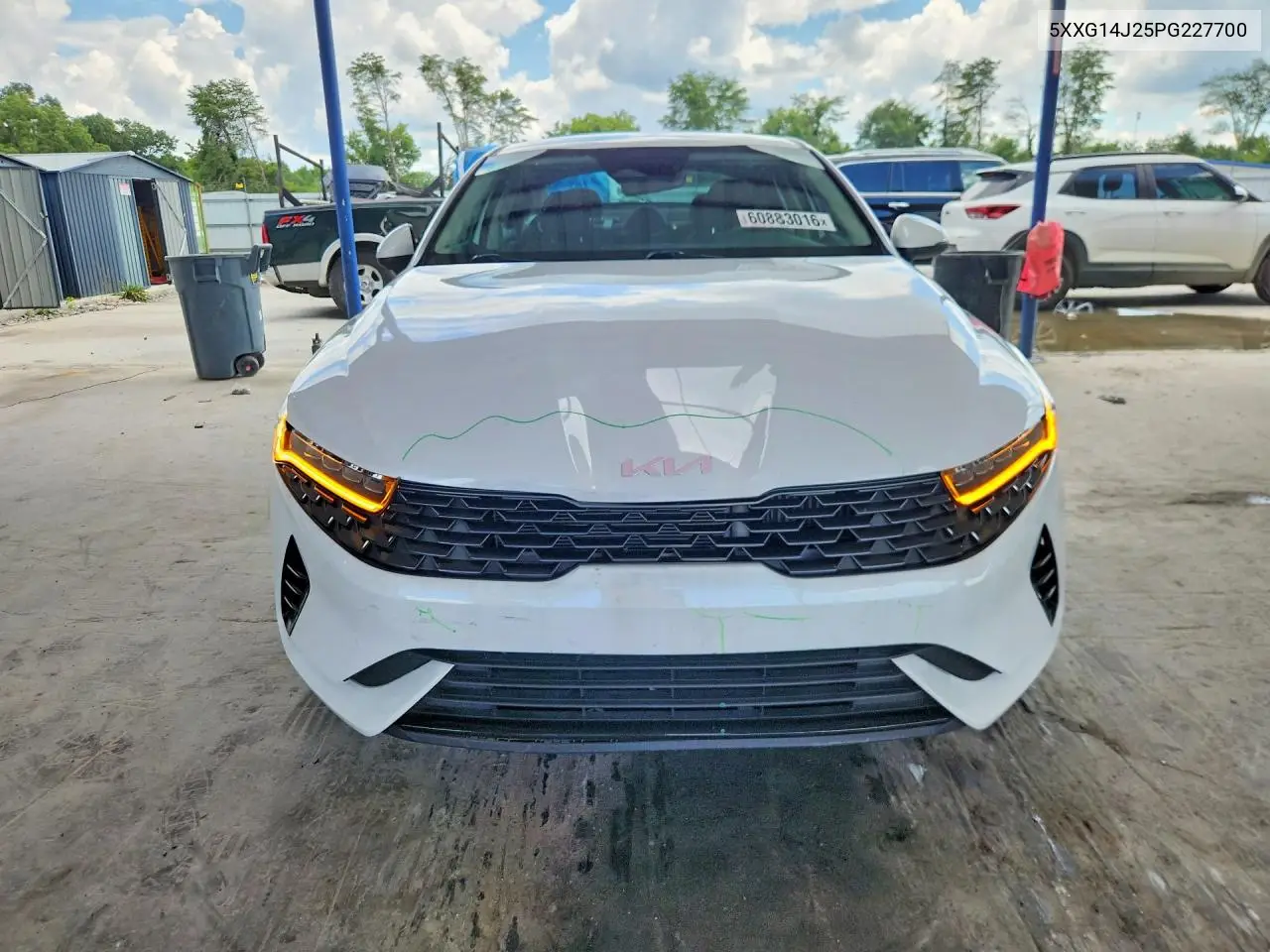 2023 Kia K5 Lxs VIN: 5XXG14J25PG227700 Lot: 60883016