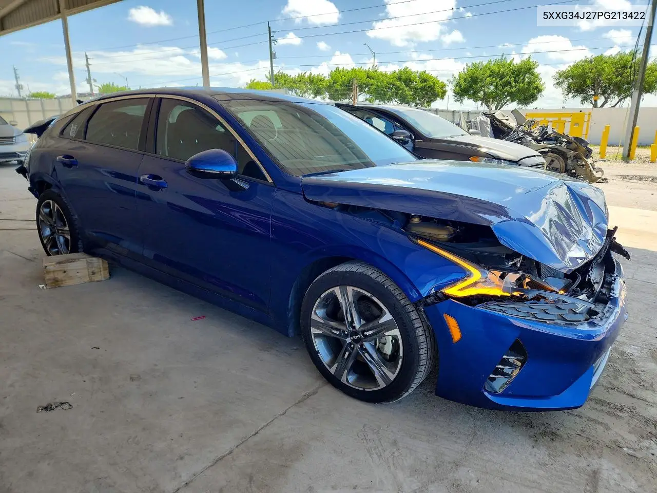 2023 Kia K5 Ex VIN: 5XXG34J27PG213422 Lot: 60942546
