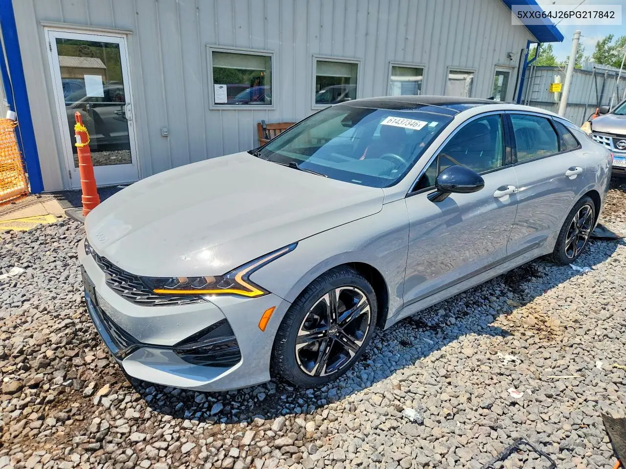 2023 Kia K5 Gt Line VIN: 5XXG64J26PG217842 Lot: 61437346