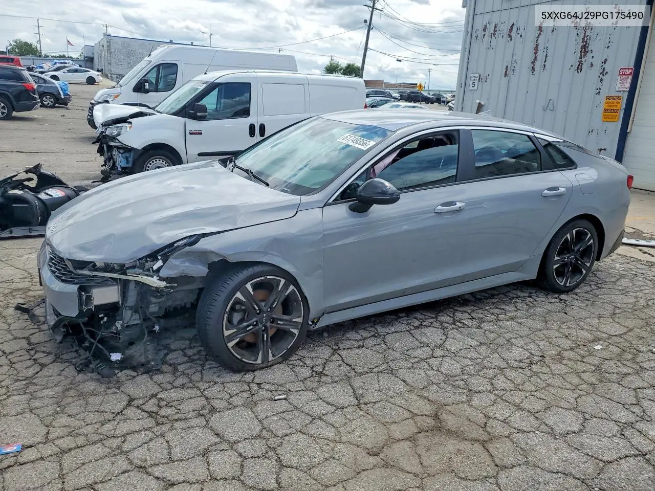 2023 Kia K5 Gt Line VIN: 5XXG64J29PG175490 Lot: 61749356
