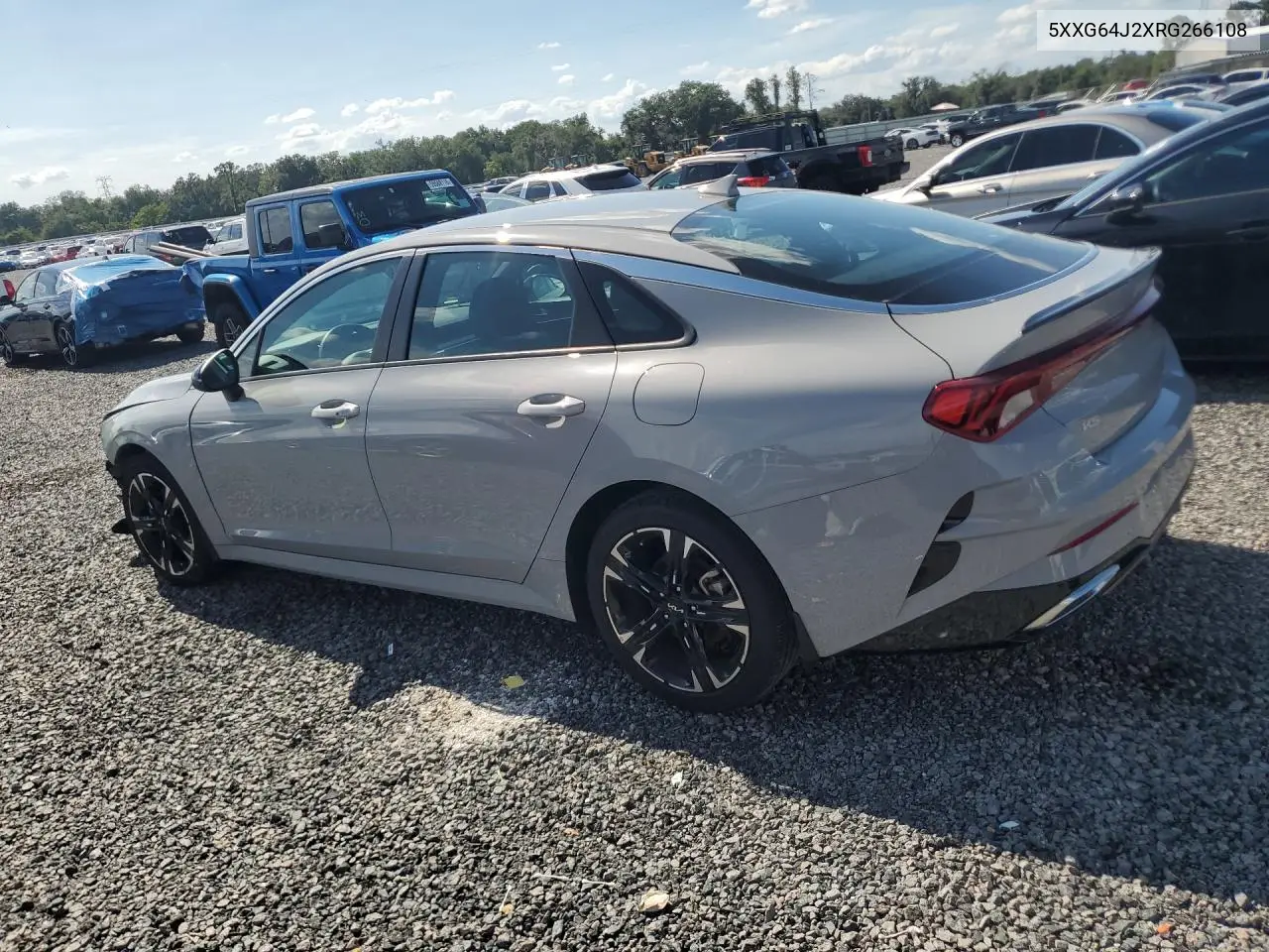 2024 Kia K5 Gt Line VIN: 5XXG64J2XRG266108 Lot: 76294485