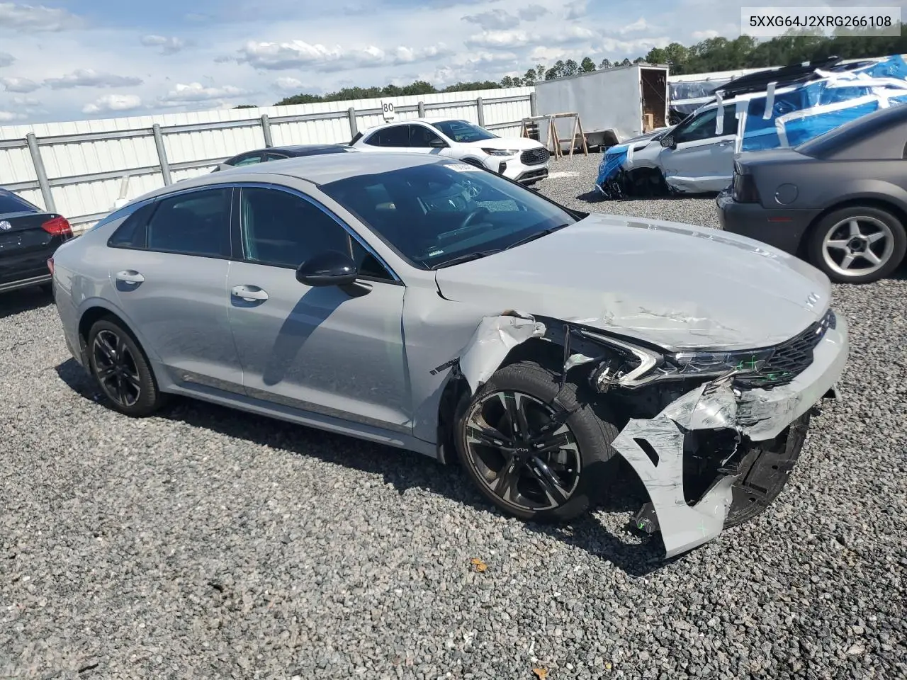2024 Kia K5 Gt Line VIN: 5XXG64J2XRG266108 Lot: 76294485
