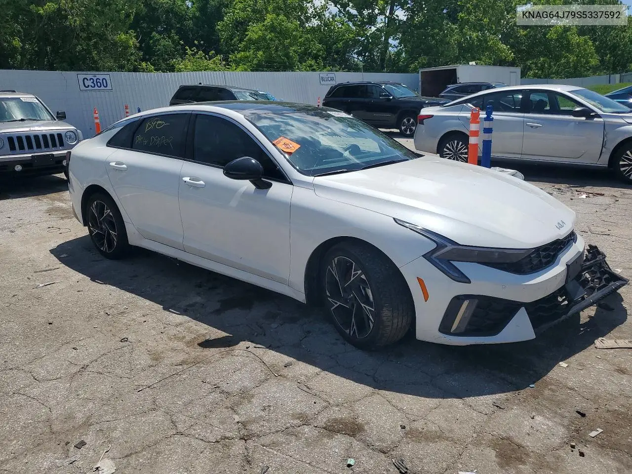 2025 Kia K5 Gt Line VIN: KNAG64J79S5337592 Lot: 56426786
