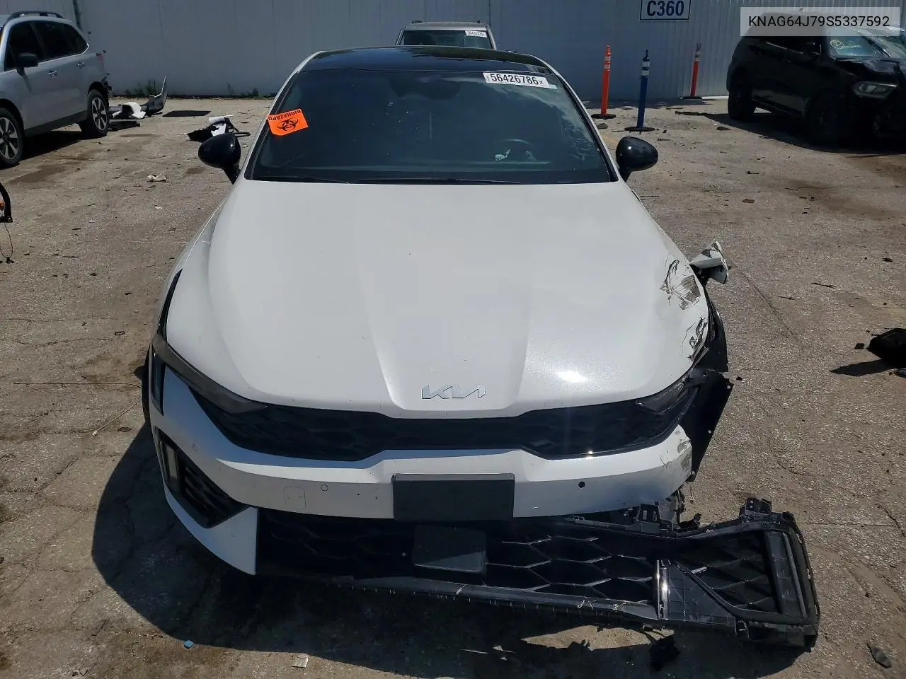 2025 Kia K5 Gt Line VIN: KNAG64J79S5337592 Lot: 56426786
