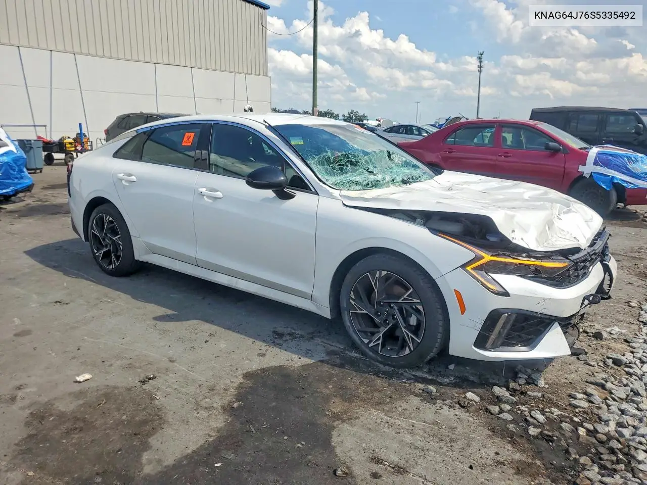 2025 Kia K5 Gt Line VIN: KNAG64J76S5335492 Lot: 58189966