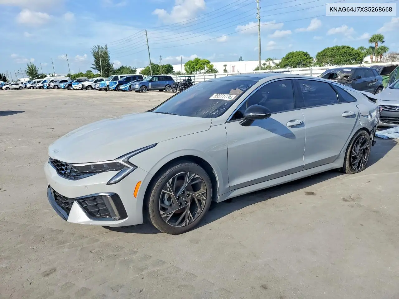 2025 Kia K5 Gt Line VIN: KNAG64J7XS5268668 Lot: 59571776
