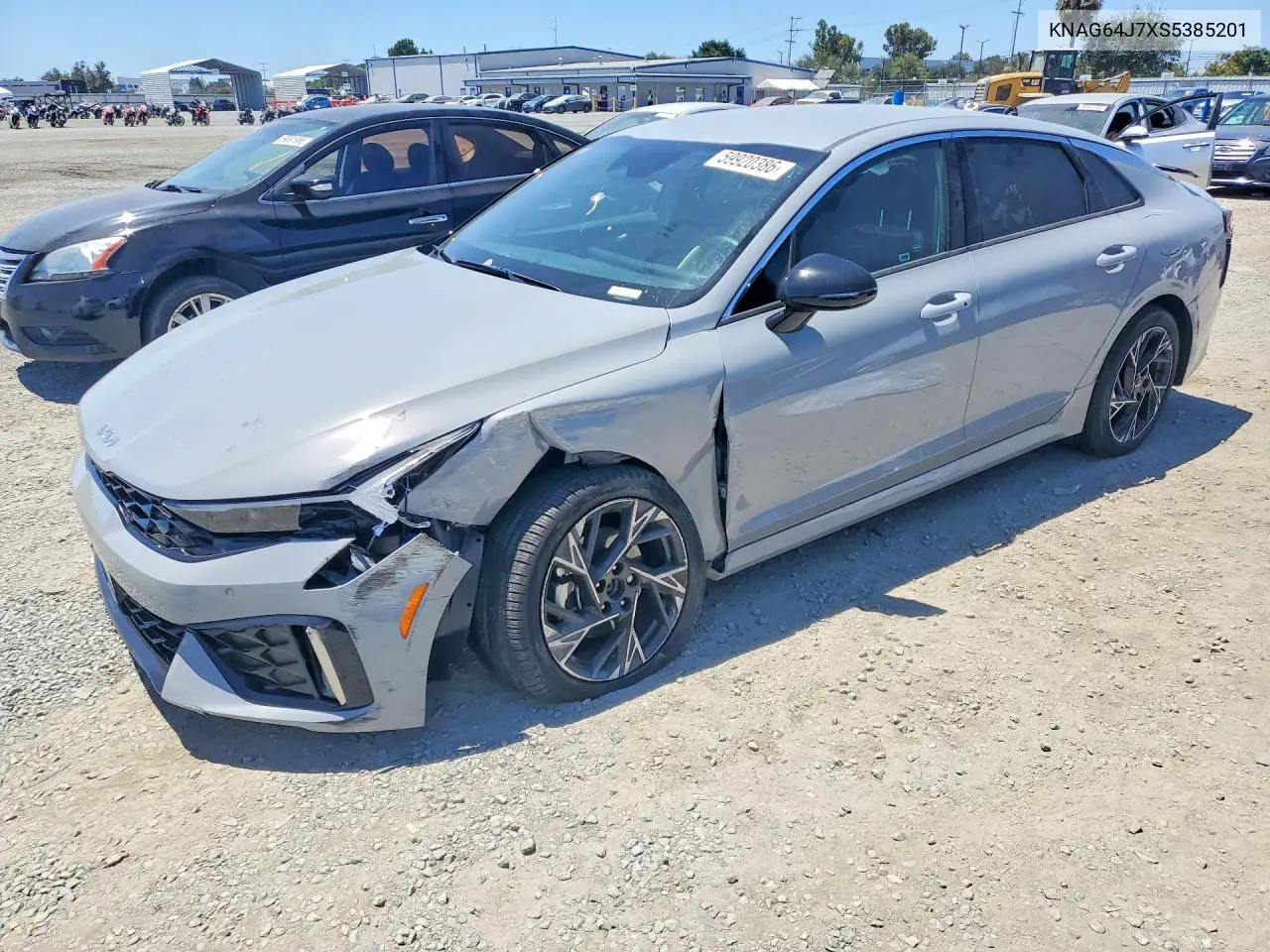 2025 Kia K5 Gt Line VIN: KNAG64J7XS5385201 Lot: 59920386