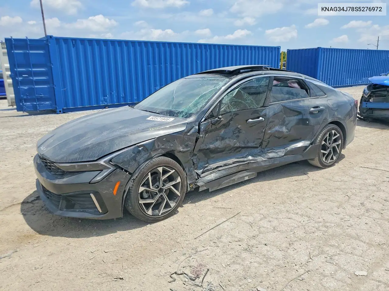 2025 Kia K5 Ex VIN: KNAG34J78S5276972 Lot: 60571946