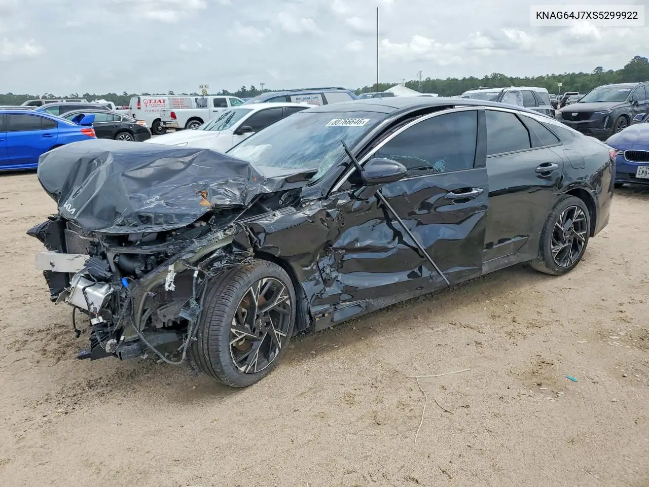 2025 Kia K5 Gt Line VIN: KNAG64J7XS5299922 Lot: 60766646
