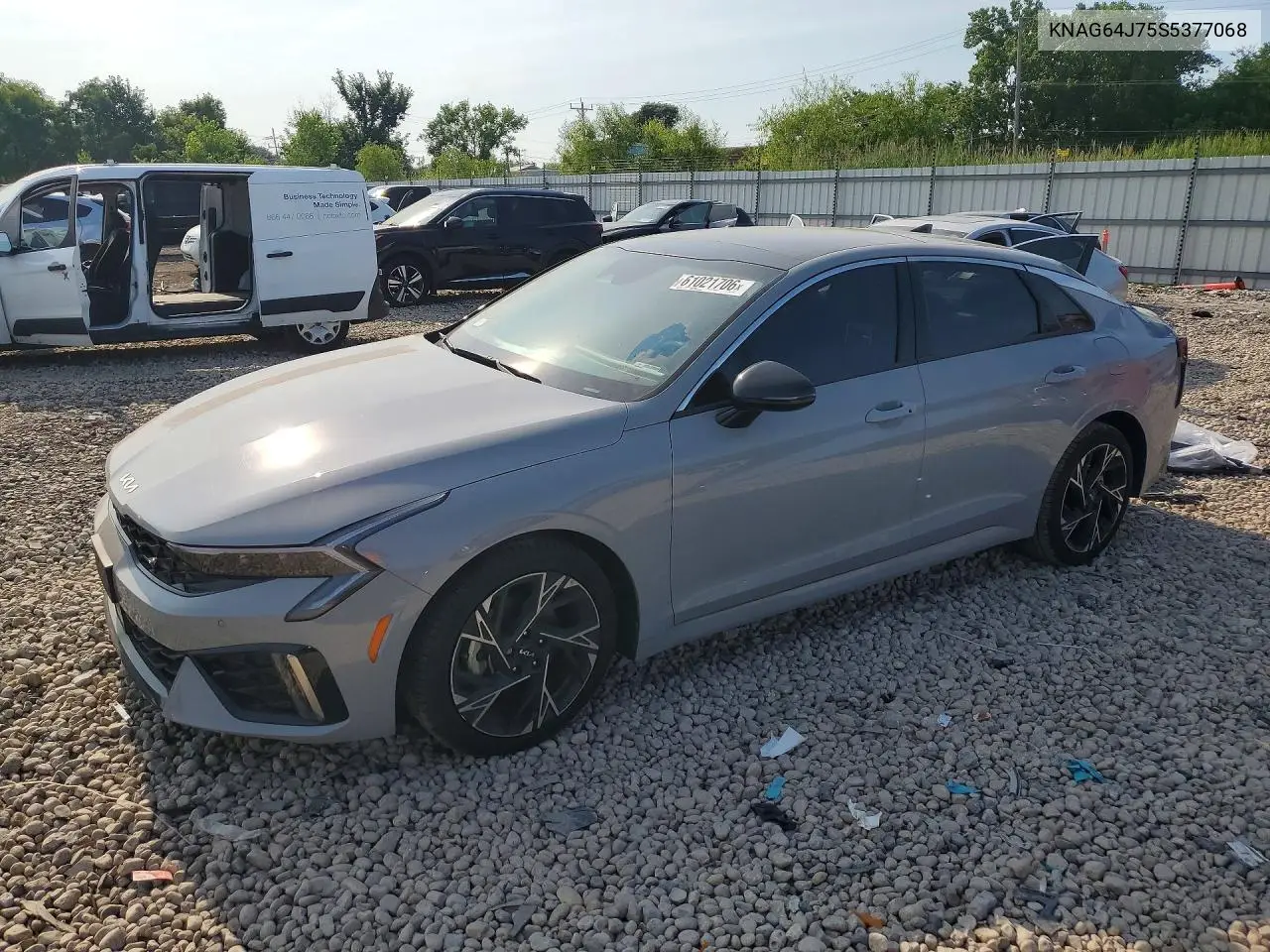 2025 Kia K5 Gt Line VIN: KNAG64J75S5377068 Lot: 61021706