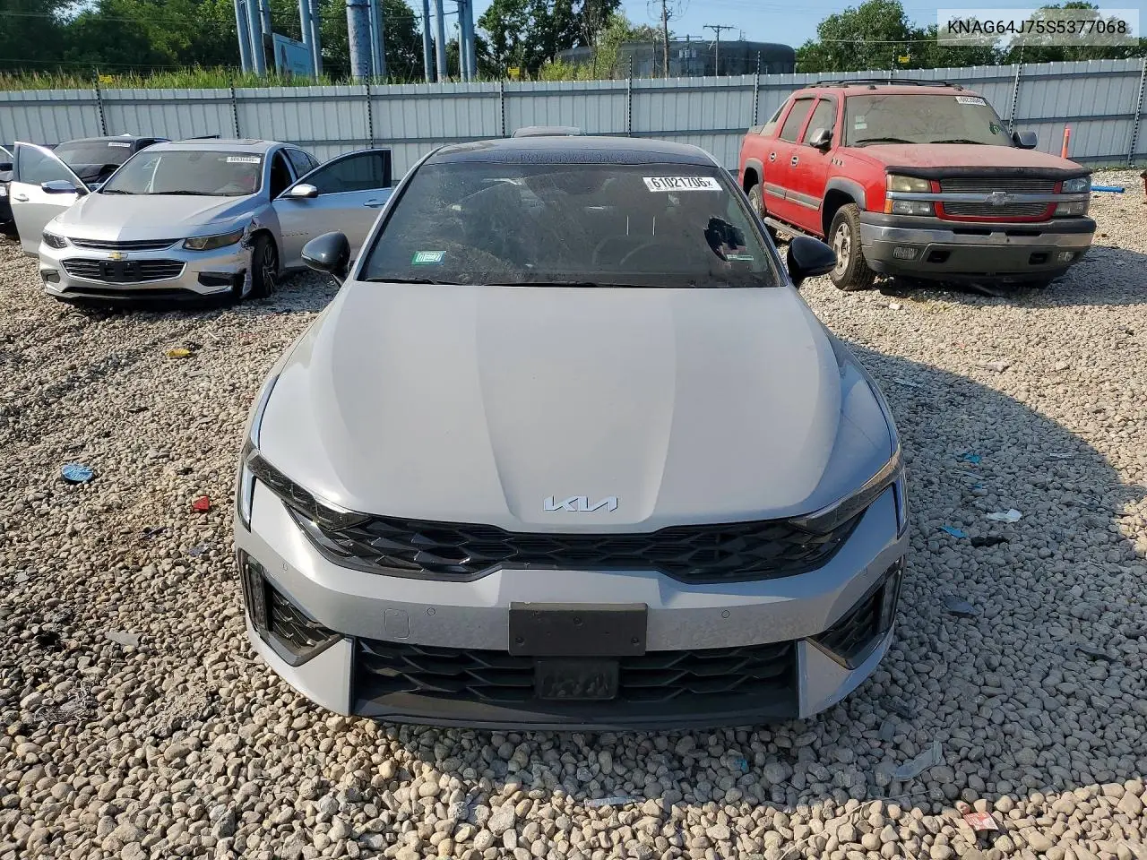 2025 Kia K5 Gt Line VIN: KNAG64J75S5377068 Lot: 61021706