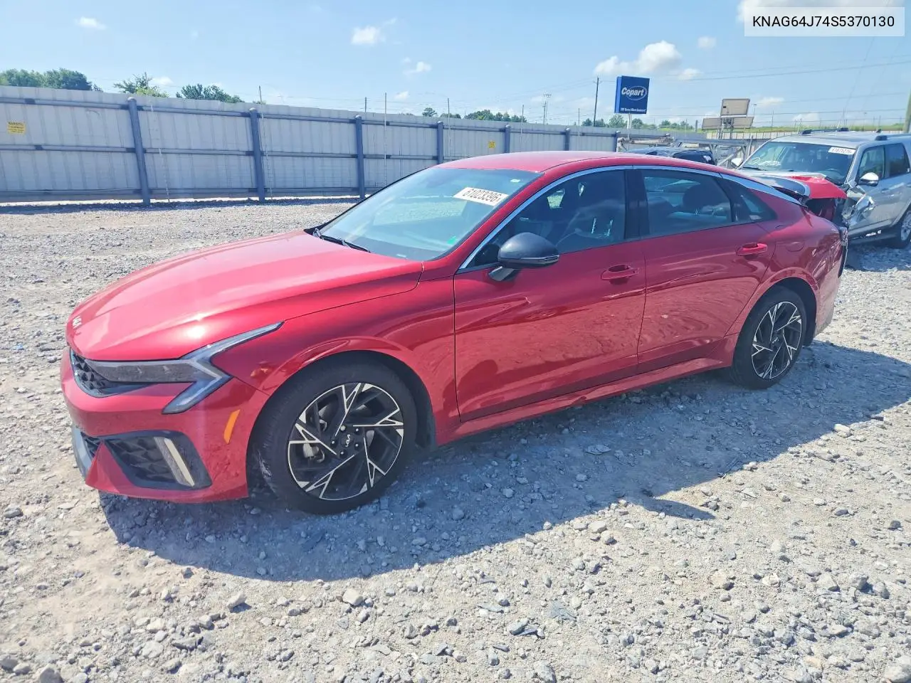 2025 Kia K5 Gt Line VIN: KNAG64J74S5370130 Lot: 61023396