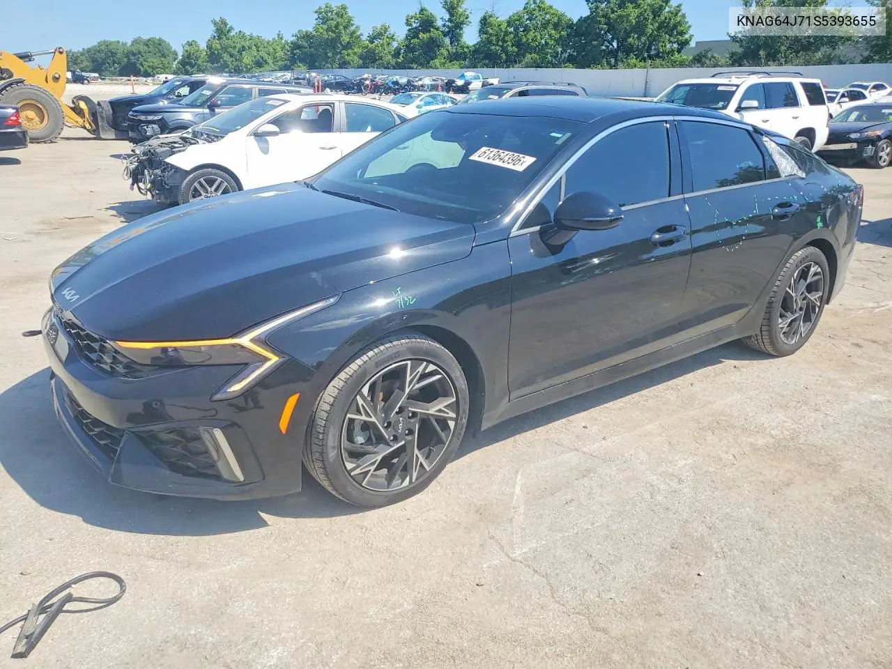 2025 Kia K5 Gt Line VIN: KNAG64J71S5393655 Lot: 61364396