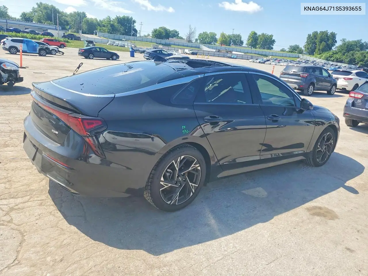 2025 Kia K5 Gt Line VIN: KNAG64J71S5393655 Lot: 61364396