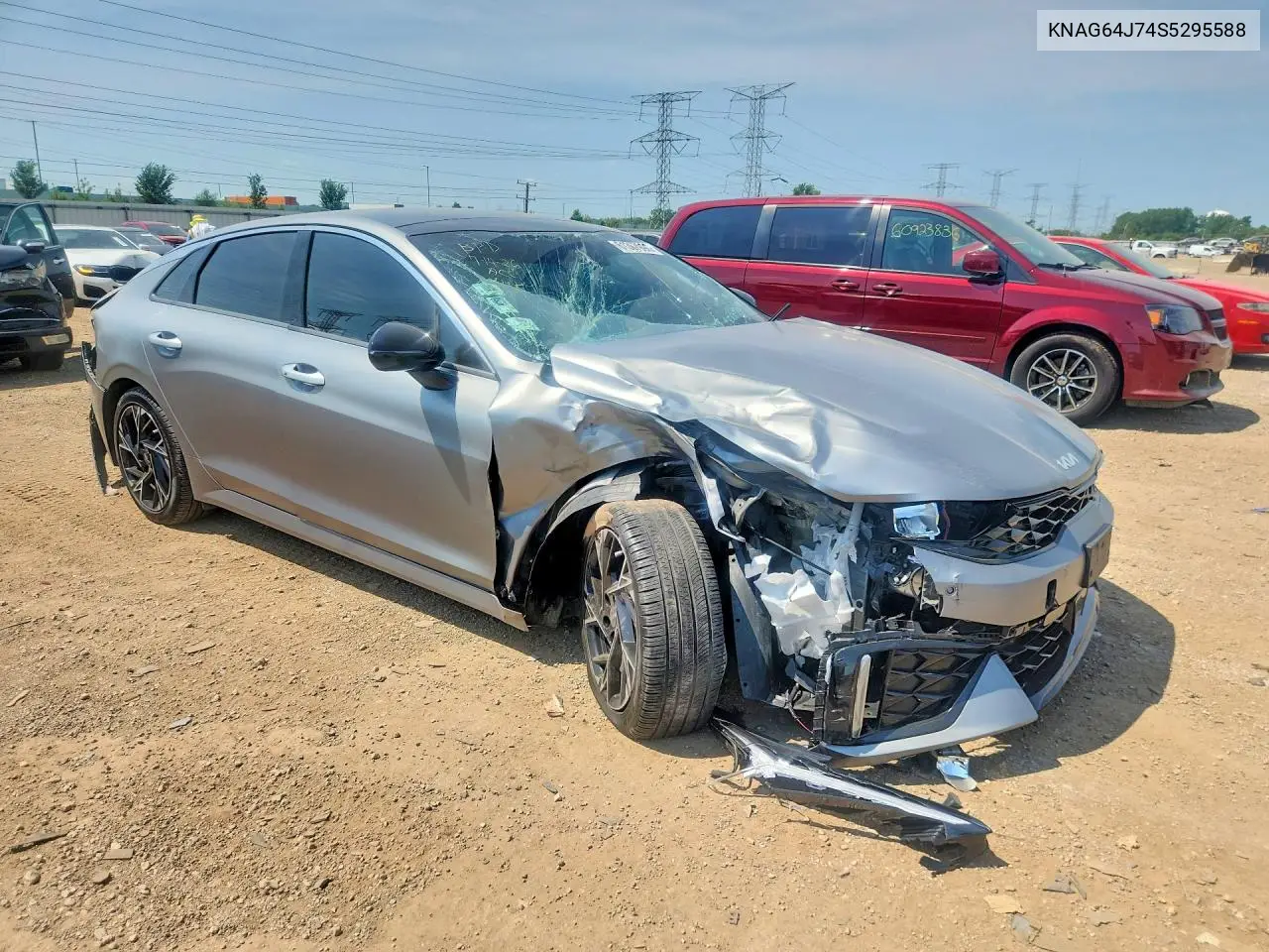 2025 Kia K5 Gt Line VIN: KNAG64J74S5295588 Lot: 61367996
