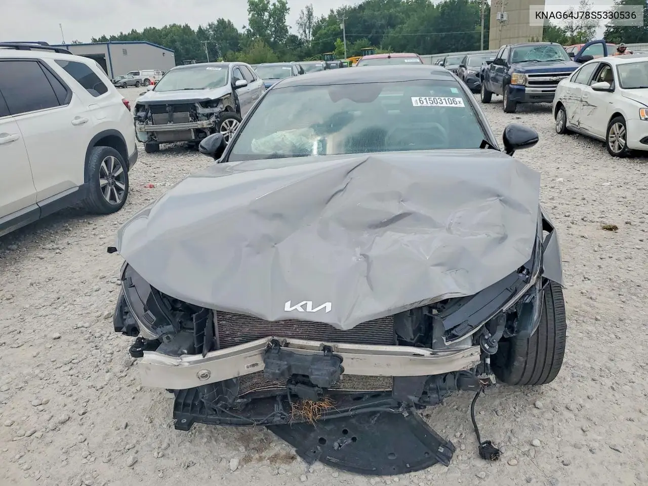 2025 Kia K5 Gt Line VIN: KNAG64J78S5330536 Lot: 61503106