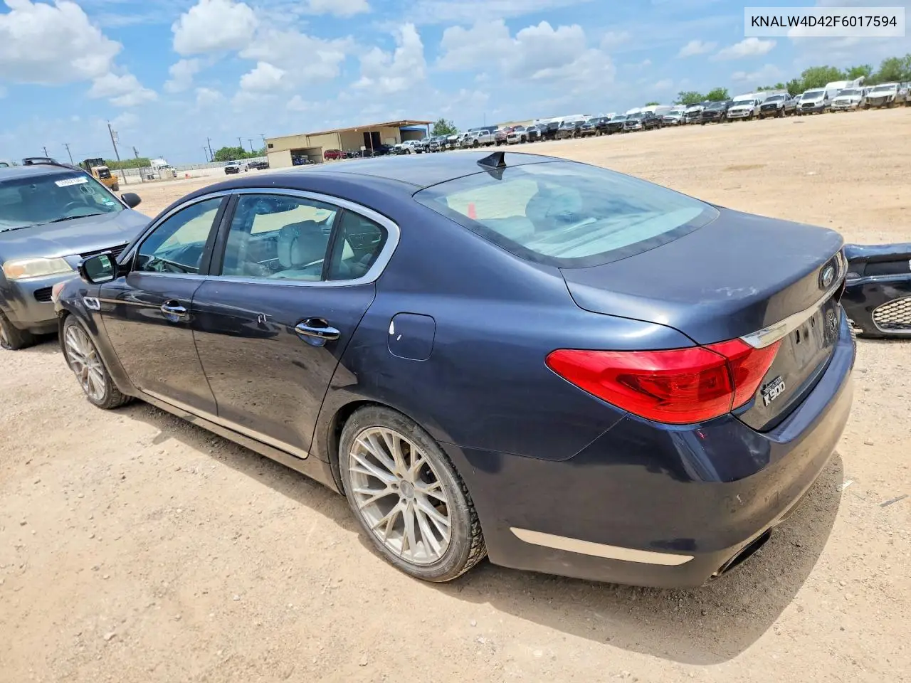 2015 Kia K900 Luxury VIN: KNALW4D42F6017594 Lot: 53141076