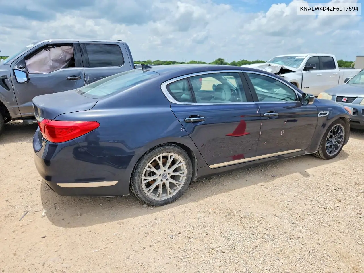 2015 Kia K900 Luxury VIN: KNALW4D42F6017594 Lot: 53141076