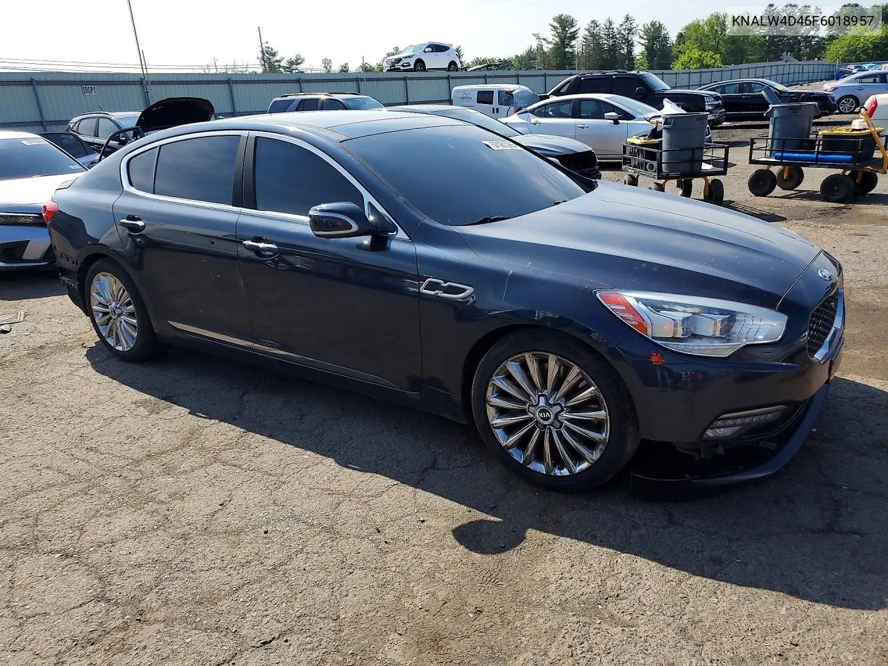 KNALW4D46F6018957 2015 Kia K900 Luxury