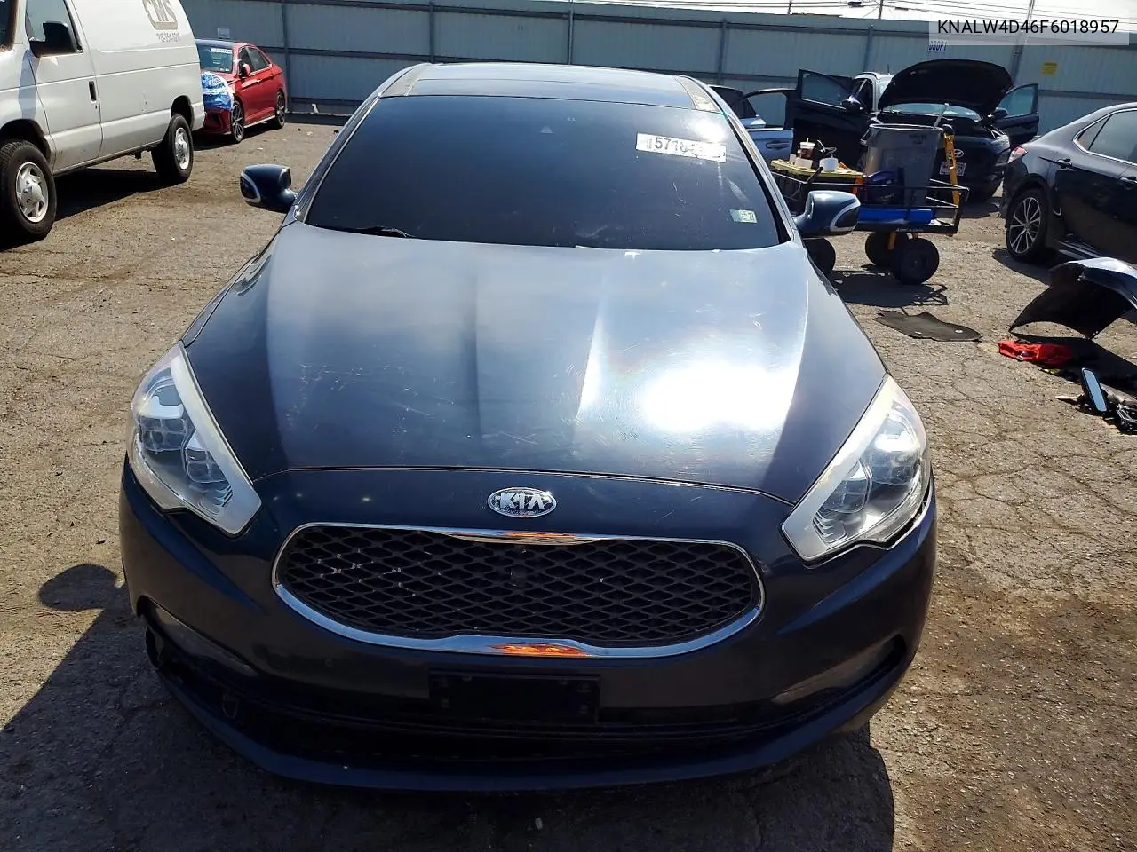 KNALW4D46F6018957 2015 Kia K900 Luxury