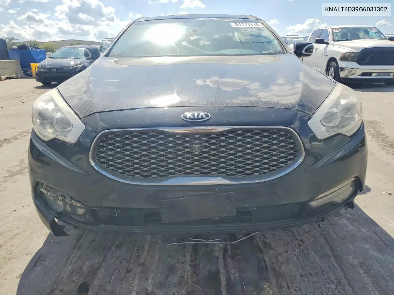 2016 Kia K900 Premium V6 VIN: KNALT4D39G6031302 Lot: 51111416