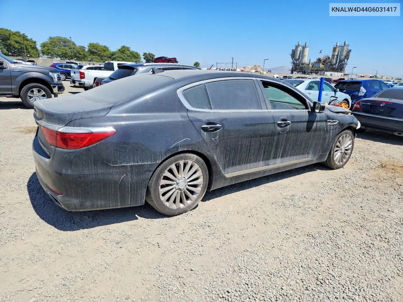 2016 Kia K900 Luxury V8 VIN: KNALW4D44G6031417 Lot: 57594776