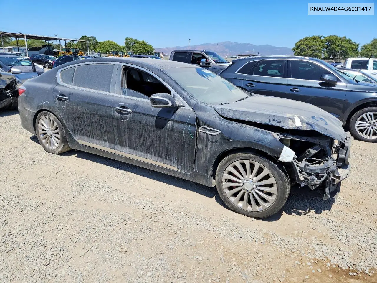 2016 Kia K900 Luxury V8 VIN: KNALW4D44G6031417 Lot: 57594776