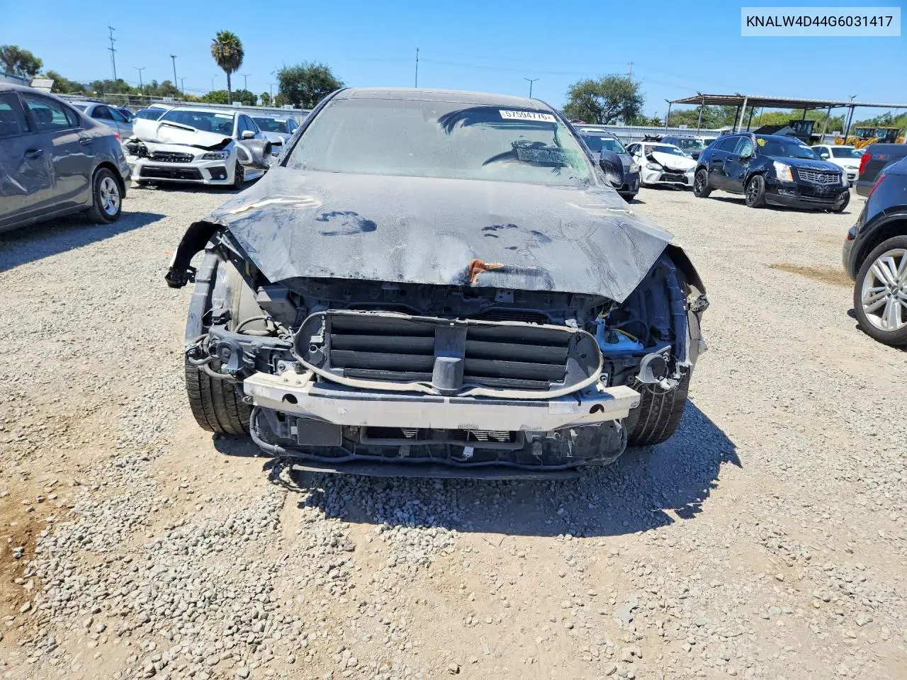 2016 Kia K900 Luxury V8 VIN: KNALW4D44G6031417 Lot: 57594776