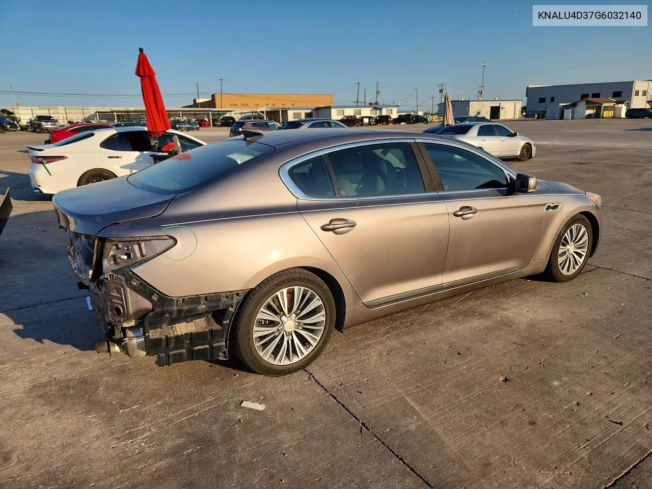 2016 Kia K900 Luxury V6 VIN: KNALU4D37G6032140 Lot: 59965936