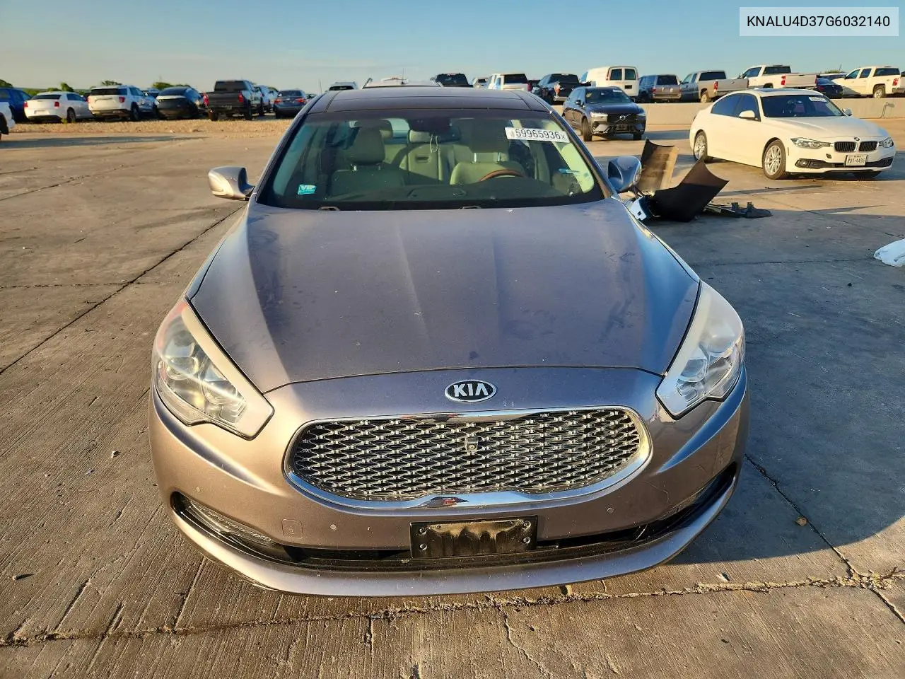 2016 Kia K900 Luxury V6 VIN: KNALU4D37G6032140 Lot: 59965936