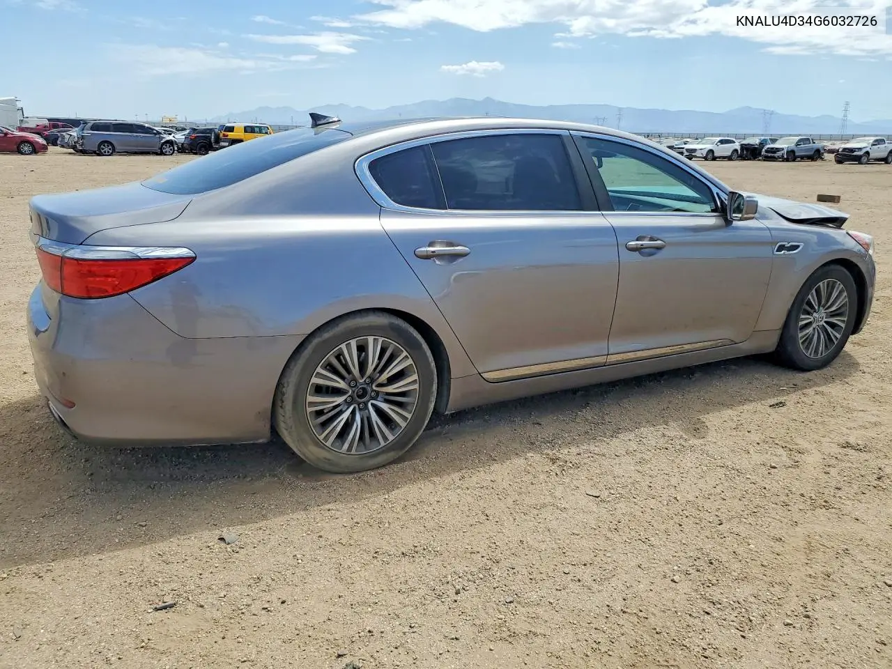 2016 Kia K900 Luxury V6 VIN: KNALU4D34G6032726 Lot: 61998166