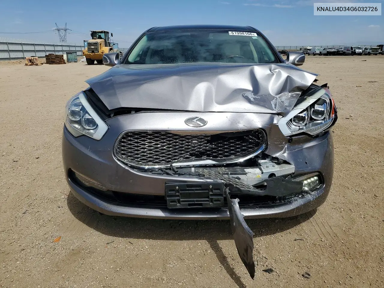 2016 Kia K900 Luxury V6 VIN: KNALU4D34G6032726 Lot: 61998166